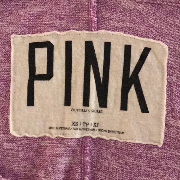 SOLD Victorias Secret PINK hoodie XS - Picture 3 of 5